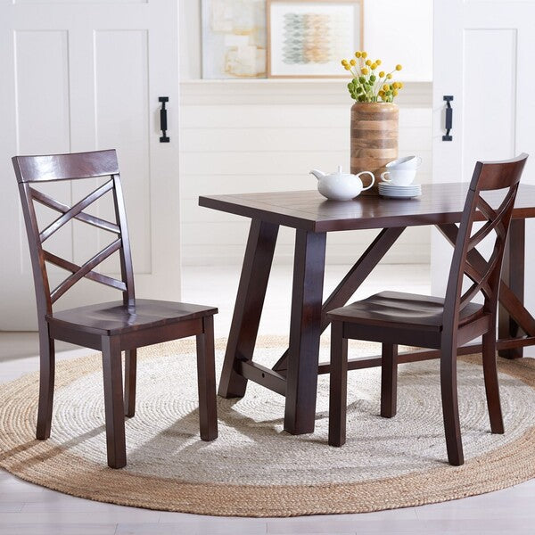 Ainslee Rectangle Dining Table | Acacia Veneer & Splayed Legs