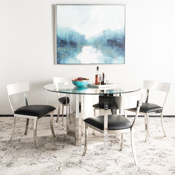 Abby 19''H Side Chair | Luxury Upholstered Dining Room Chairs