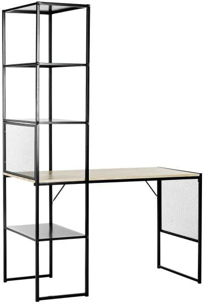 Aba 46''W Corner Writing Desk W/ Storage | Professional Home Office