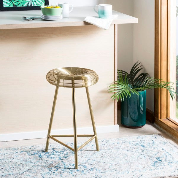 Addison Wire Weaved Contemporary Counter Stool | Modern Kitchen