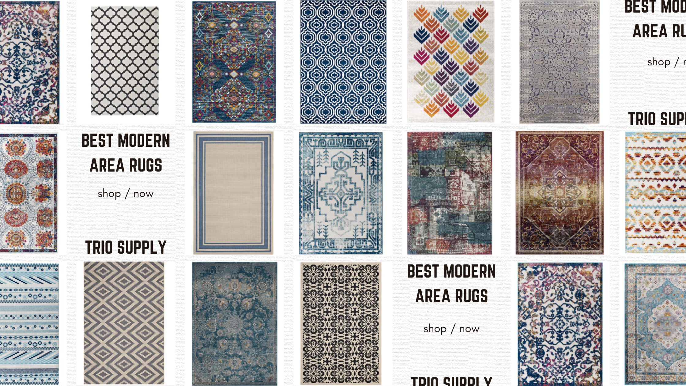 Best Modern Area Rugs To Decorate Your Room: 8x10, 5x8, Outdoor and More!