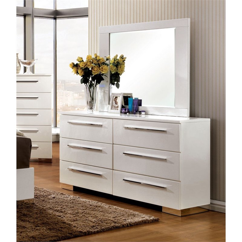 Bruce Contemporary 6-Drawer Dresser