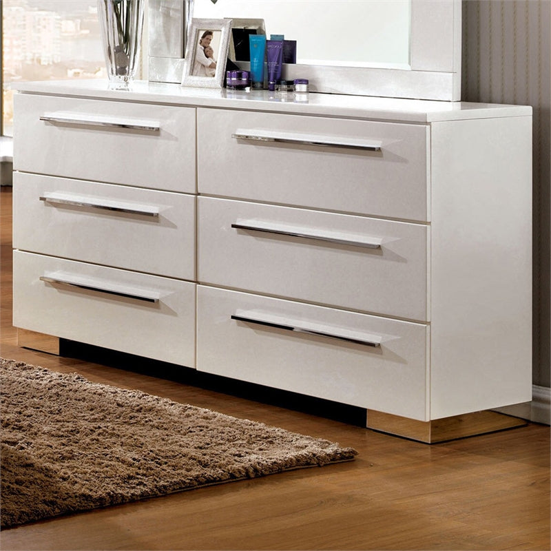 Bruce Contemporary 6-Drawer Dresser