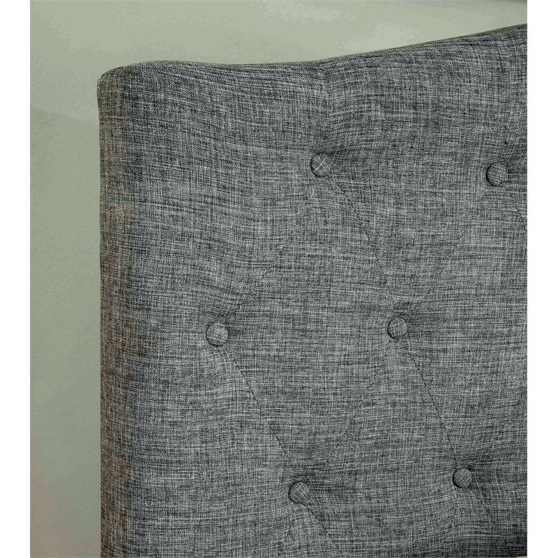 Almerria Contemporary Tufted Headboard in Full/Queen