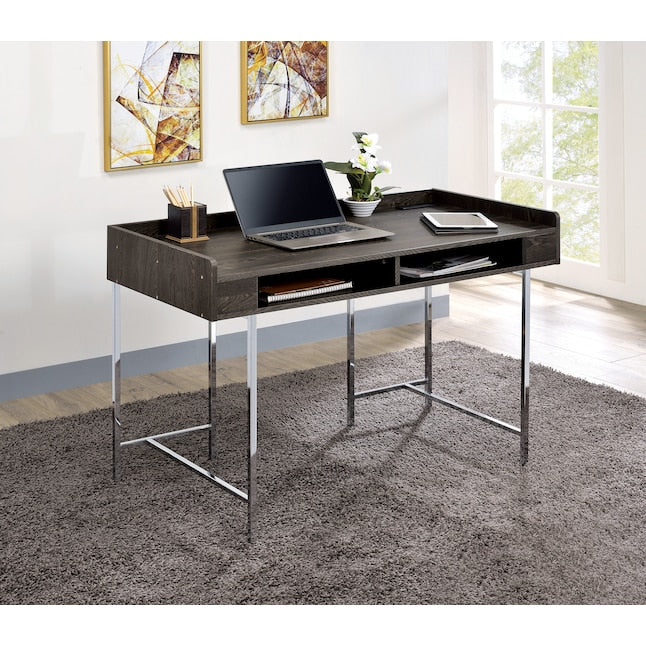 Burkette Storage Writing Desk with USB Plug