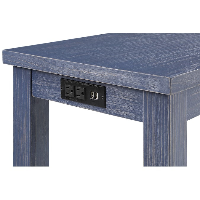 Sabana 3-Piece Counter Height Dining Set in Antique Blue