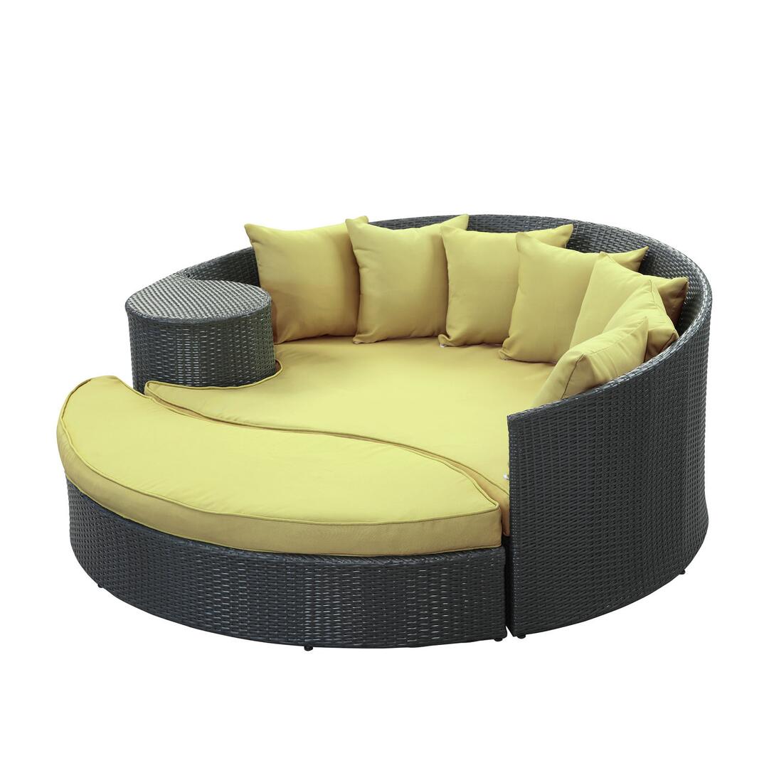 Taiji Outdoor Patio Wicker Daybed