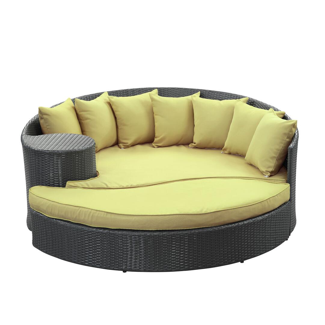 Taiji Outdoor Patio Wicker Daybed