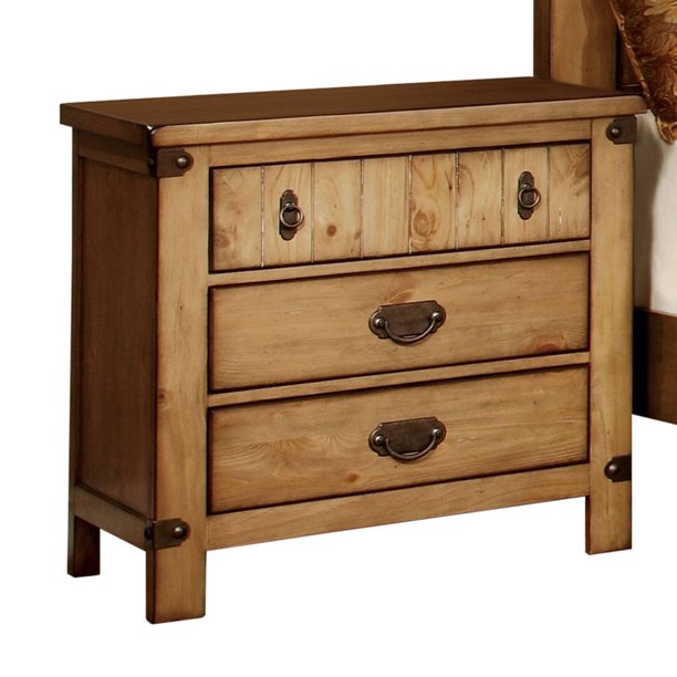 Manis Cottage Nightstand with USB Outlet
