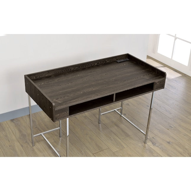 Burkette Storage Writing Desk with USB Plug