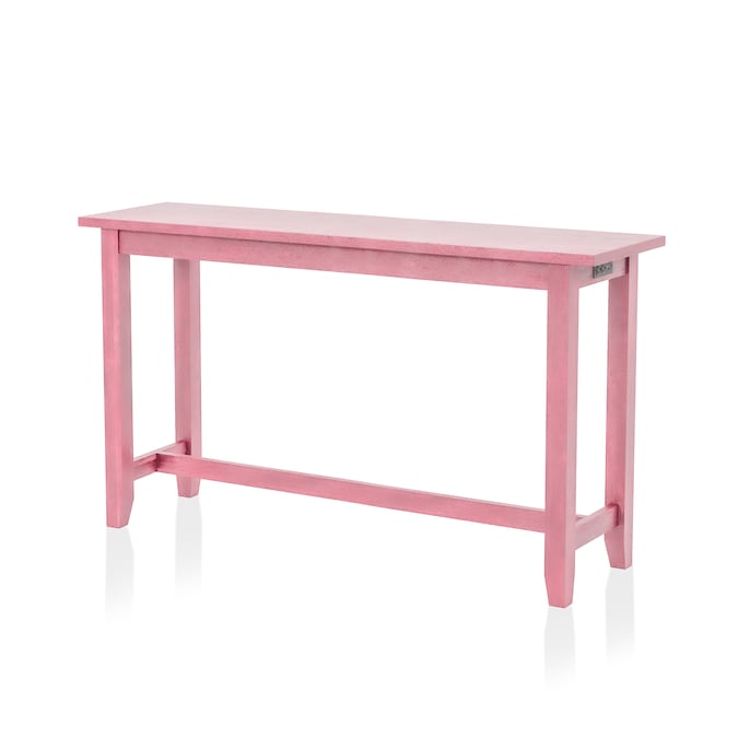 Sabana Counter Height Dining Table with USB Plug in Antique Pink