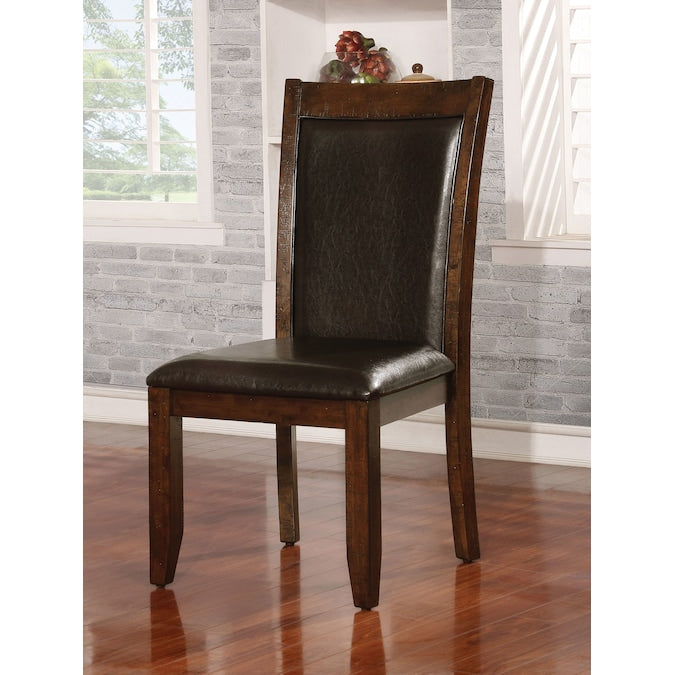 Geo Transitional Padded Side Chairs (Set of 2)