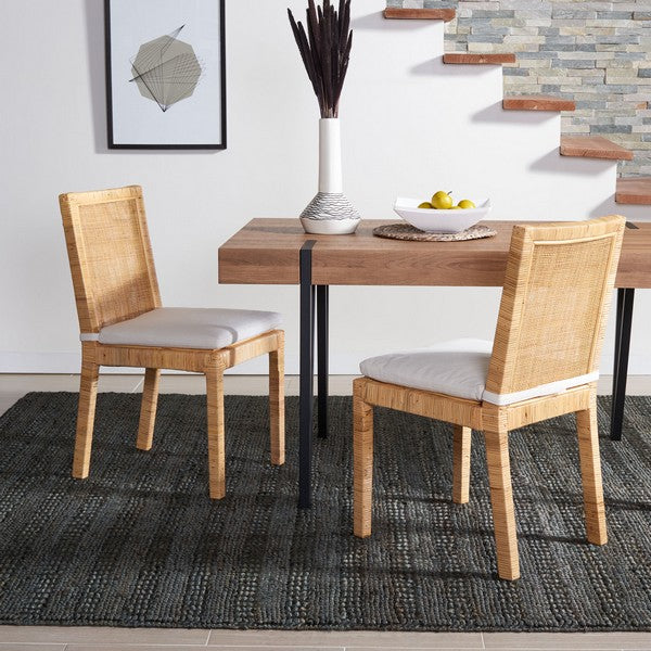 Tojo Cane Dining Chair W/ Cushion