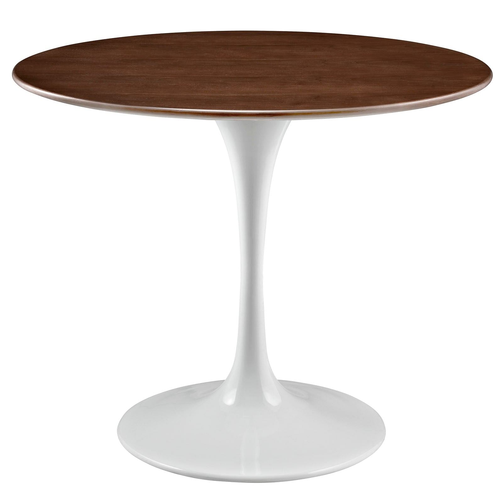 Lippa 36" Round Walnut Dining Table