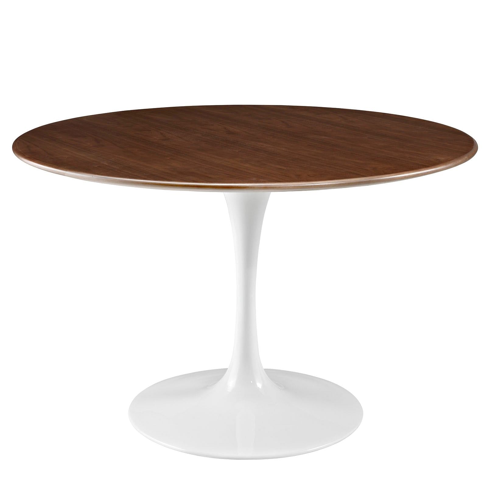 Lippa 47" Round Walnut Dining Table