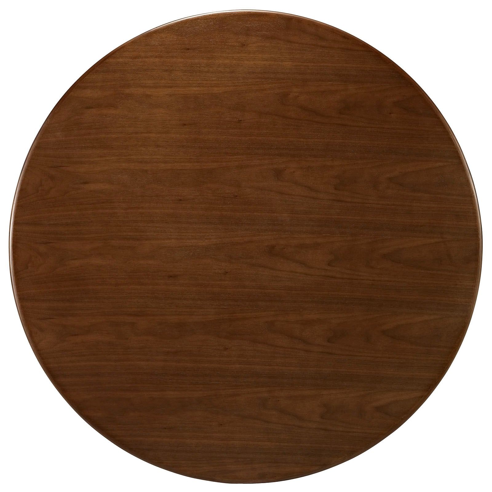 Lippa 47" Round Walnut Dining Table