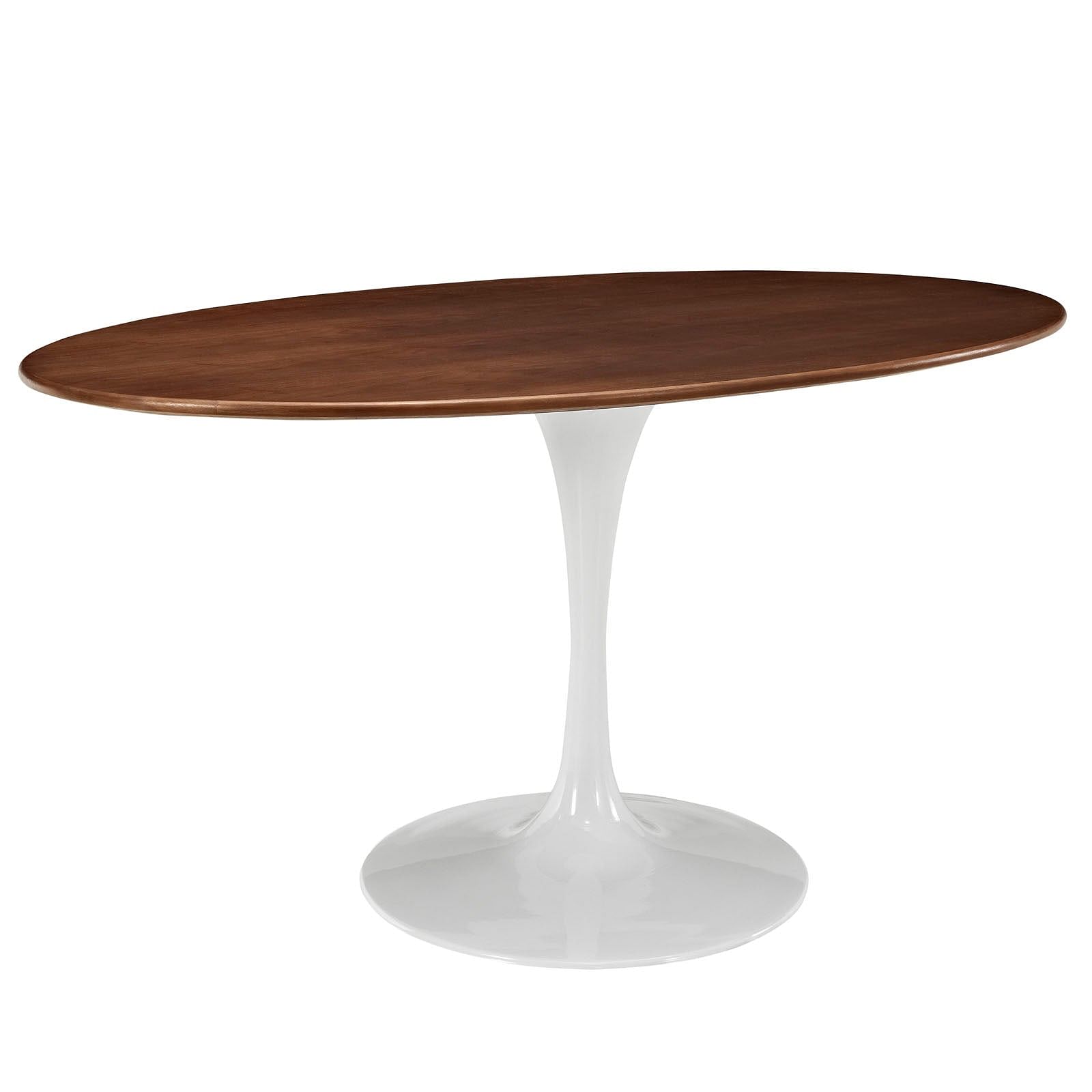 Lippa 60" Oval Walnut Dining Table