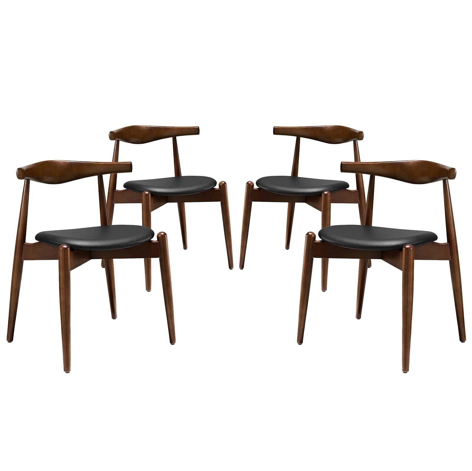 Stalwart Dining Side Chairs Set of 4