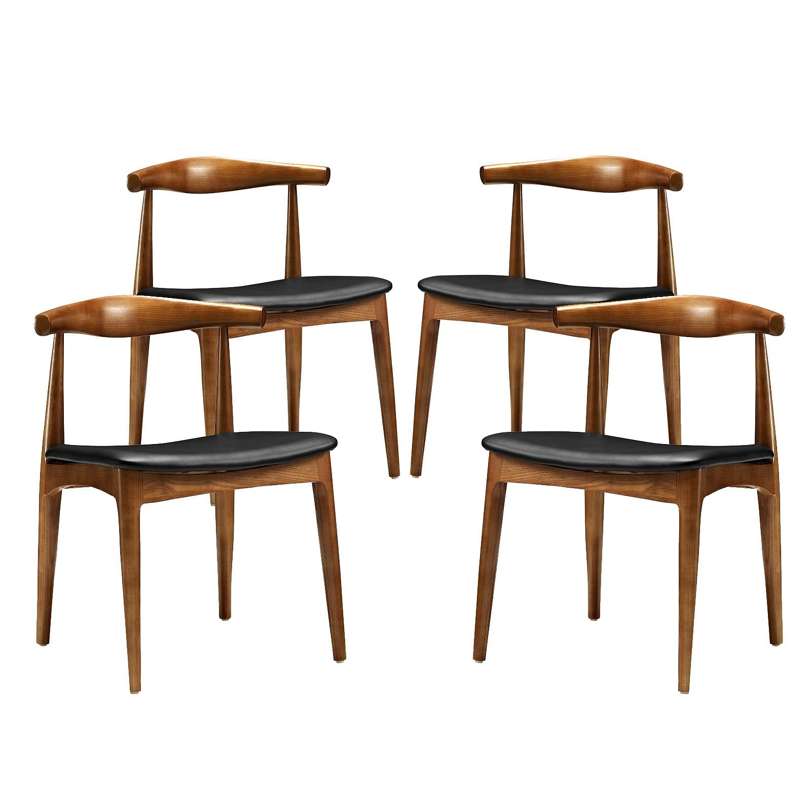 Tracy Dining Chairs Wood Set of 4