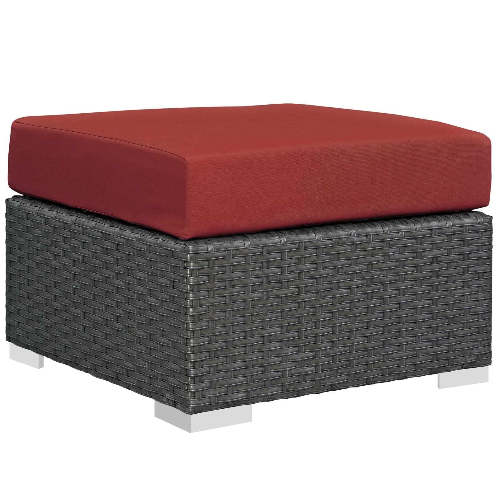 Sojourn Outdoor Patio Sunbrella® Ottoman