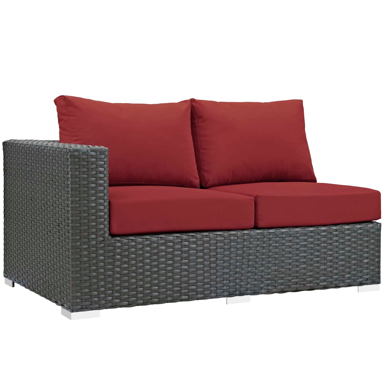 Sojourn Outdoor Patio Sunbrella® Left Arm Loveseat