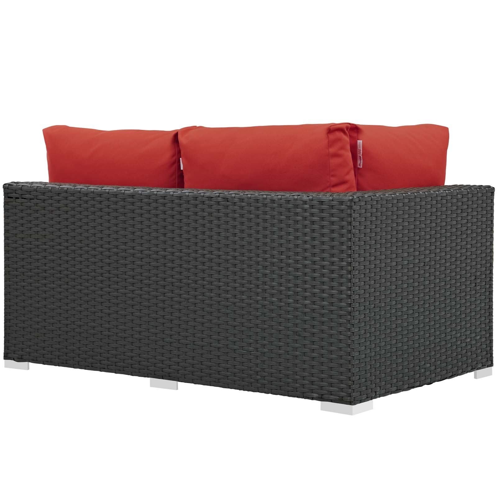 Sojourn Outdoor Patio Sunbrella® Left Arm Loveseat