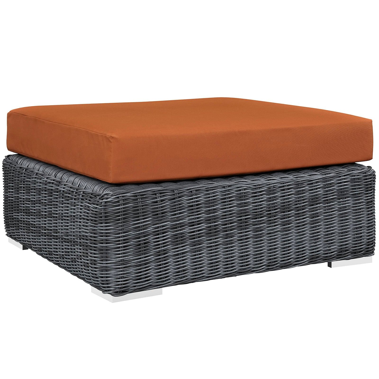 Summon Outdoor Patio Sunbrella® Square Ottoman