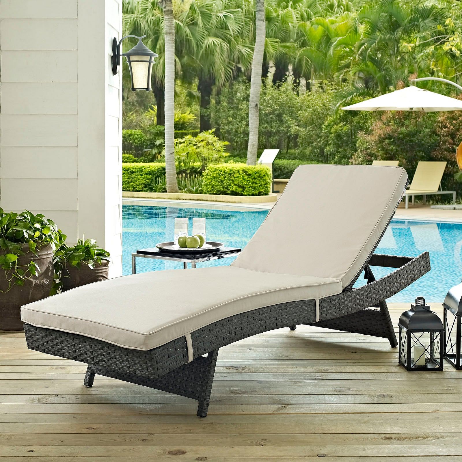 Sojourn Outdoor Patio Sunbrella® Chaise