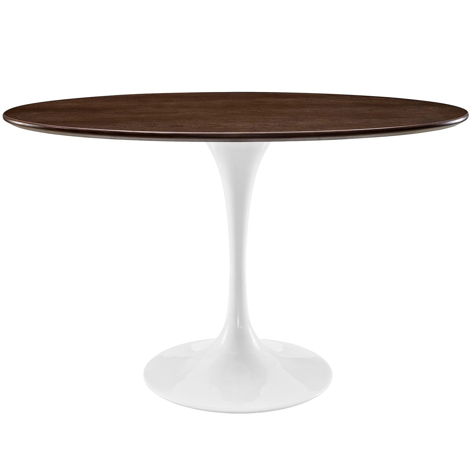 Lippa 48" Oval Walnut Dining Table