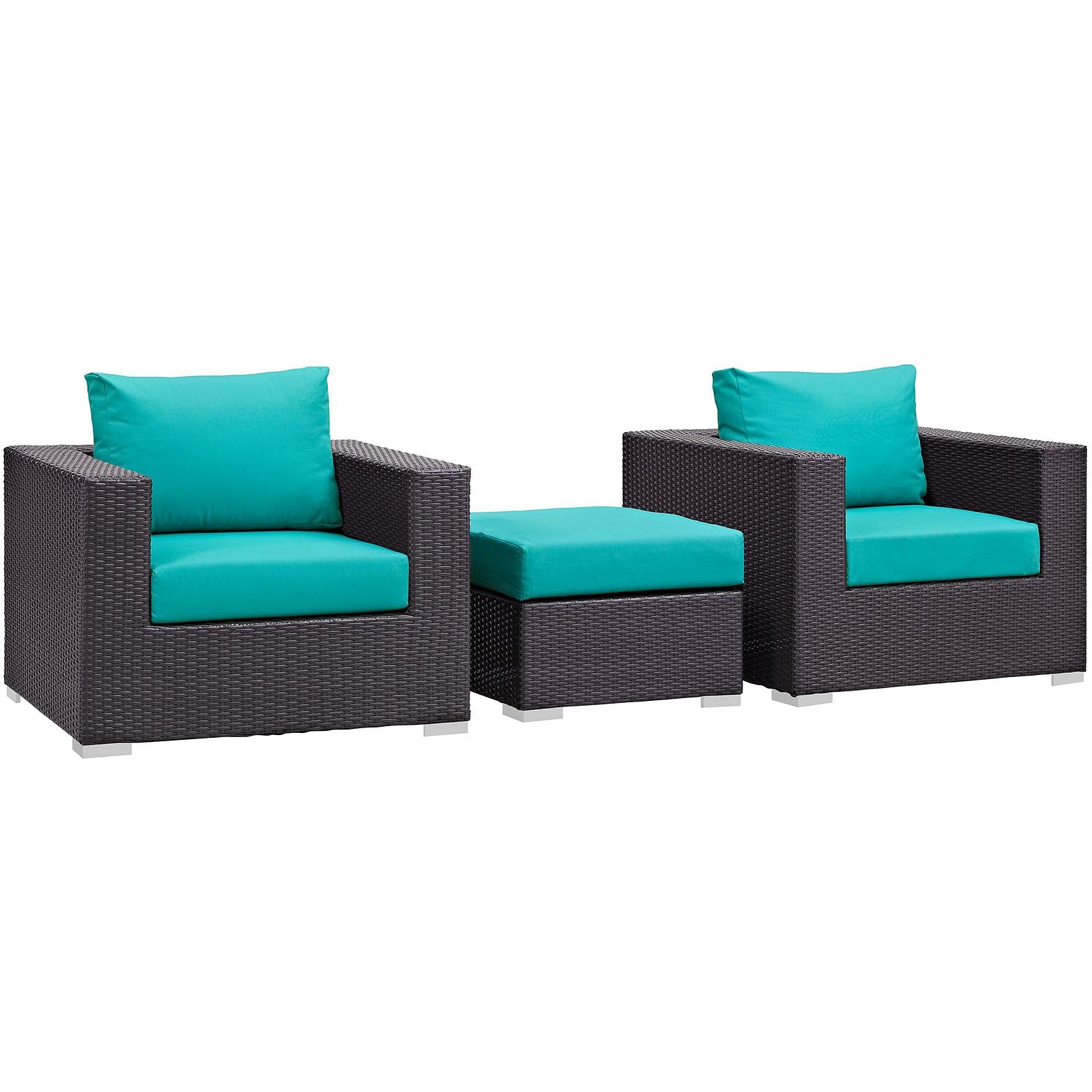 Convene 3 Piece Outdoor Patio Sofa Set