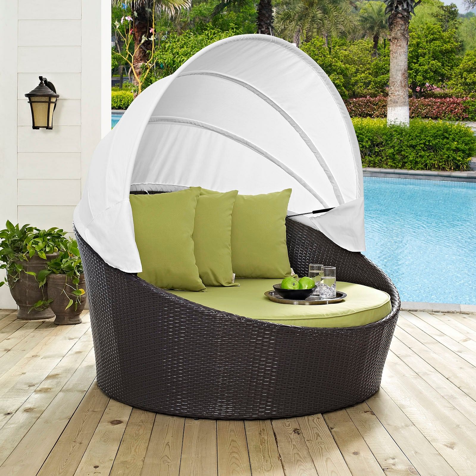 Convene Canopy Outdoor Patio Daybed