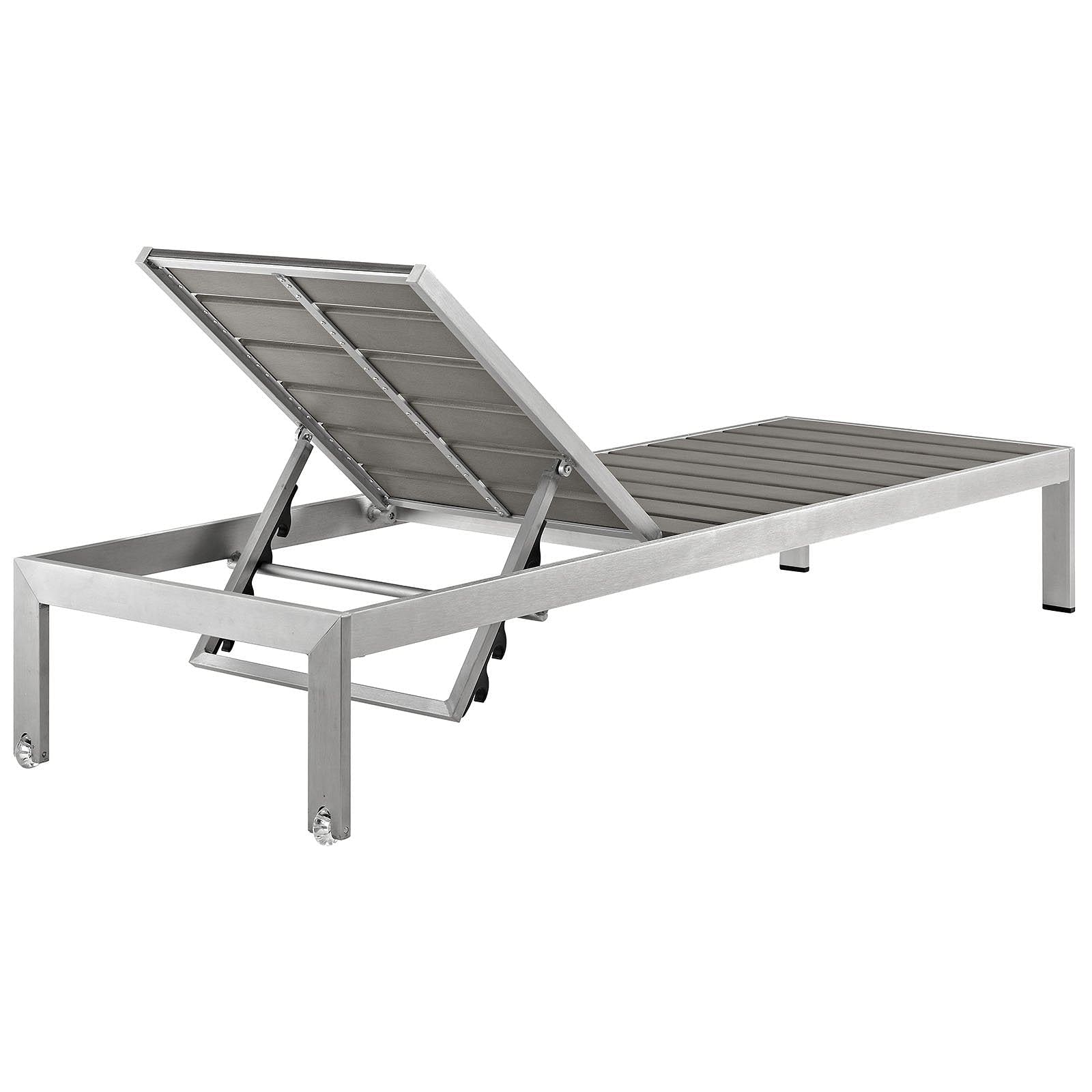 Shore Outdoor Patio Aluminum Chaise