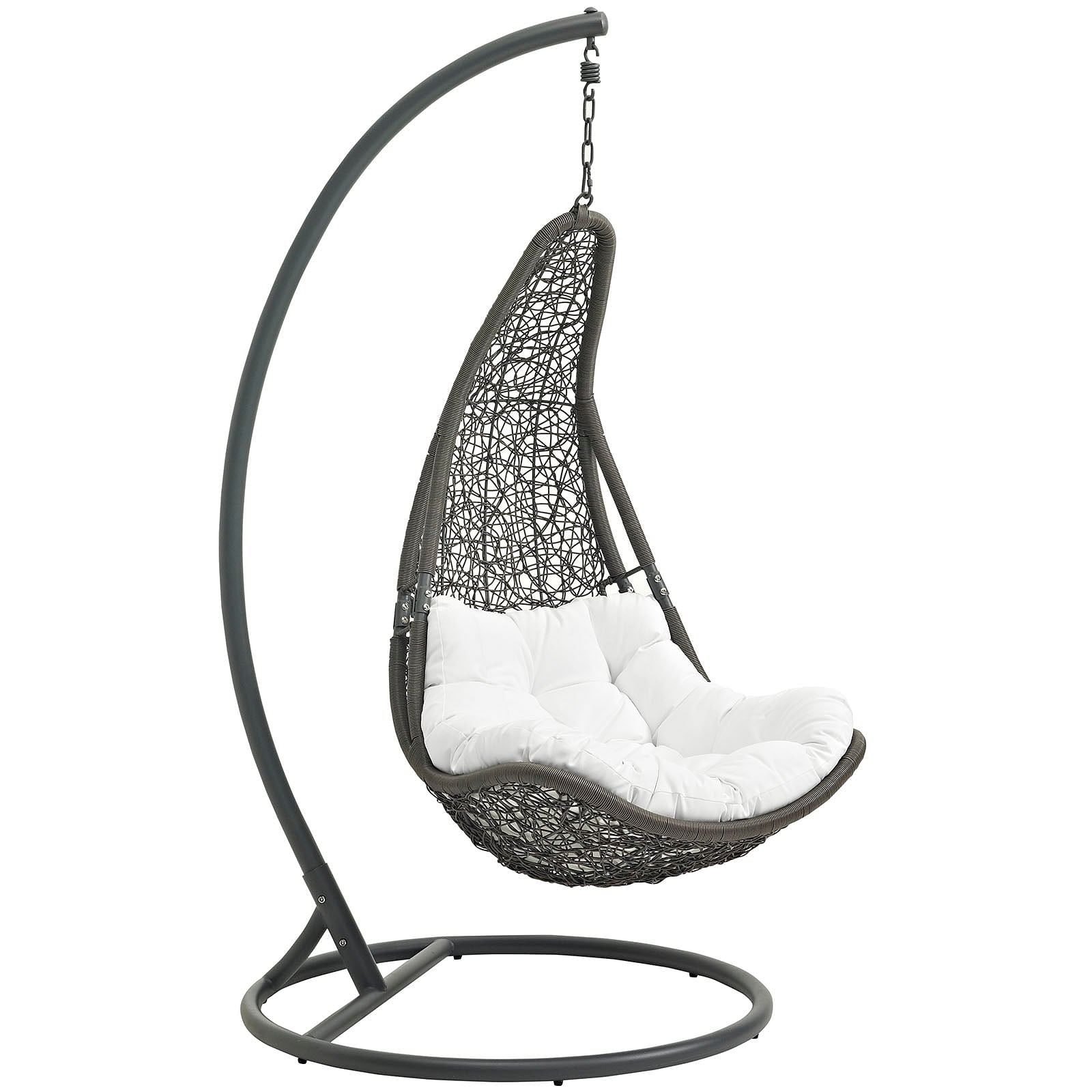 Abate Outdoor Patio Swing Chair With Stand