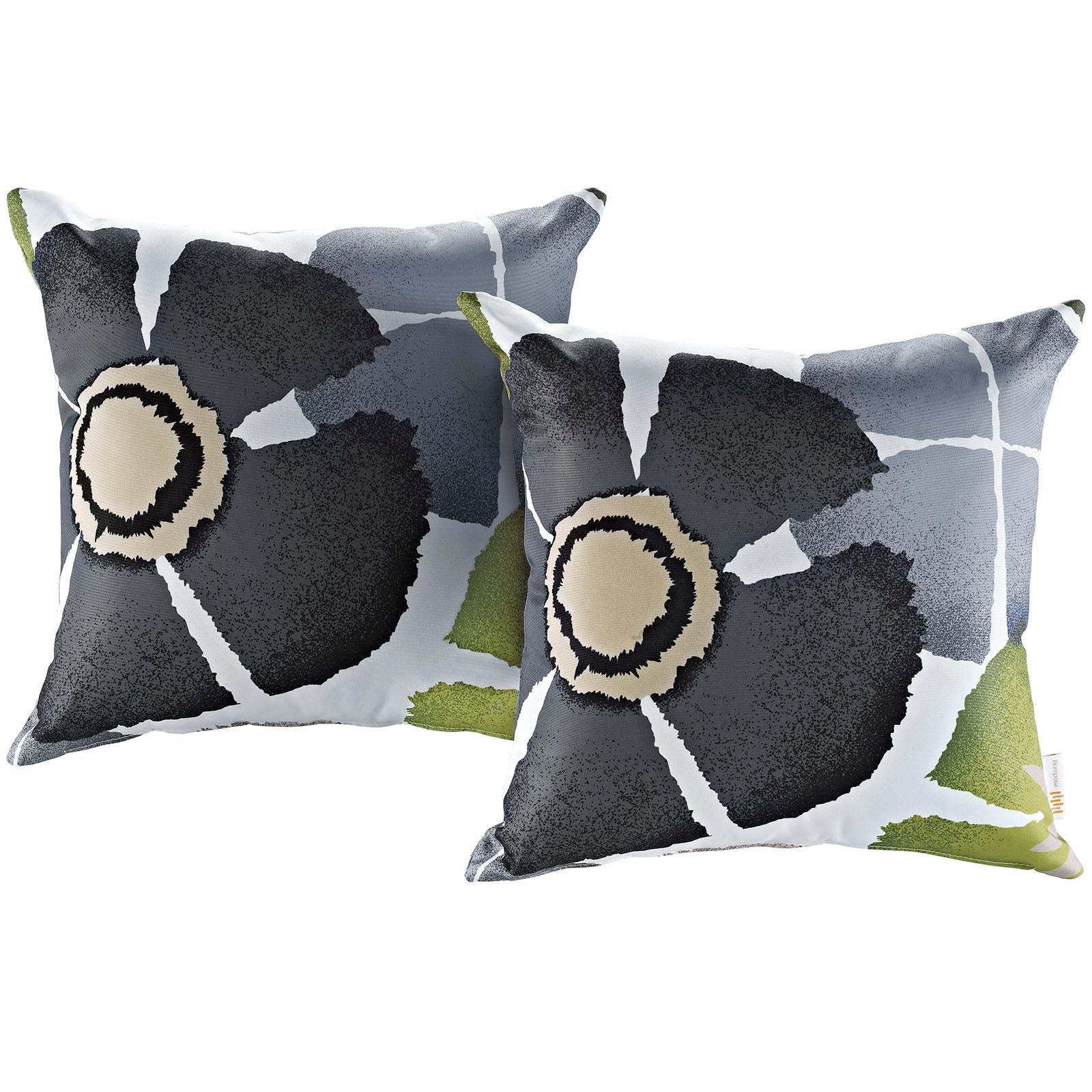 Trio Supply House Two Piece Outdoor Patio Pillow Set