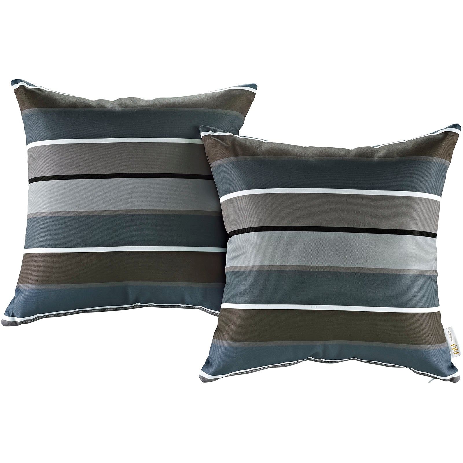 Trio Supply House Two Piece Outdoor Patio Pillow Set