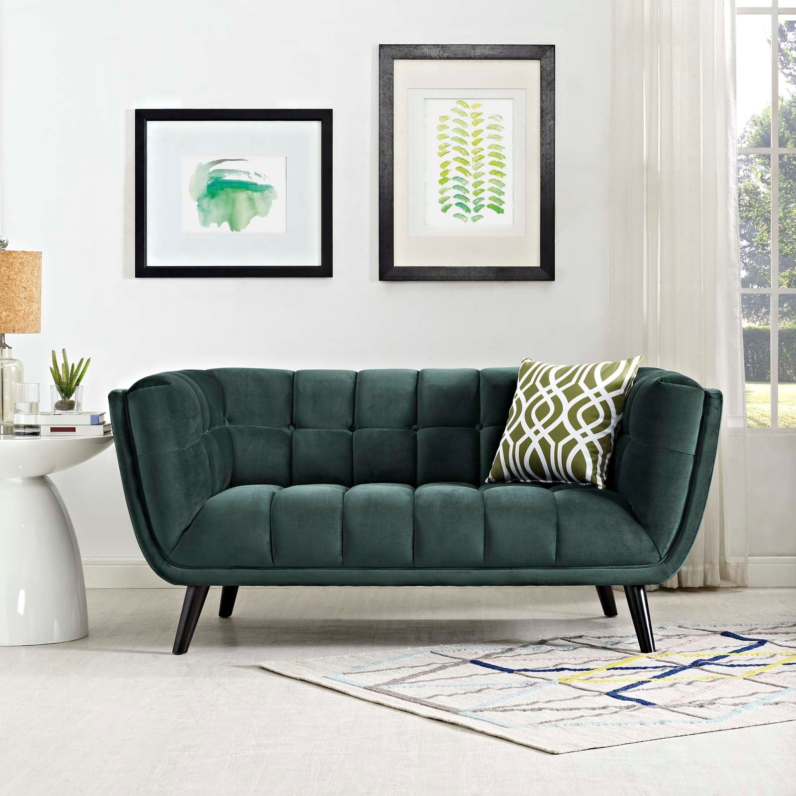 Bestow Performance Velvet Loveseat