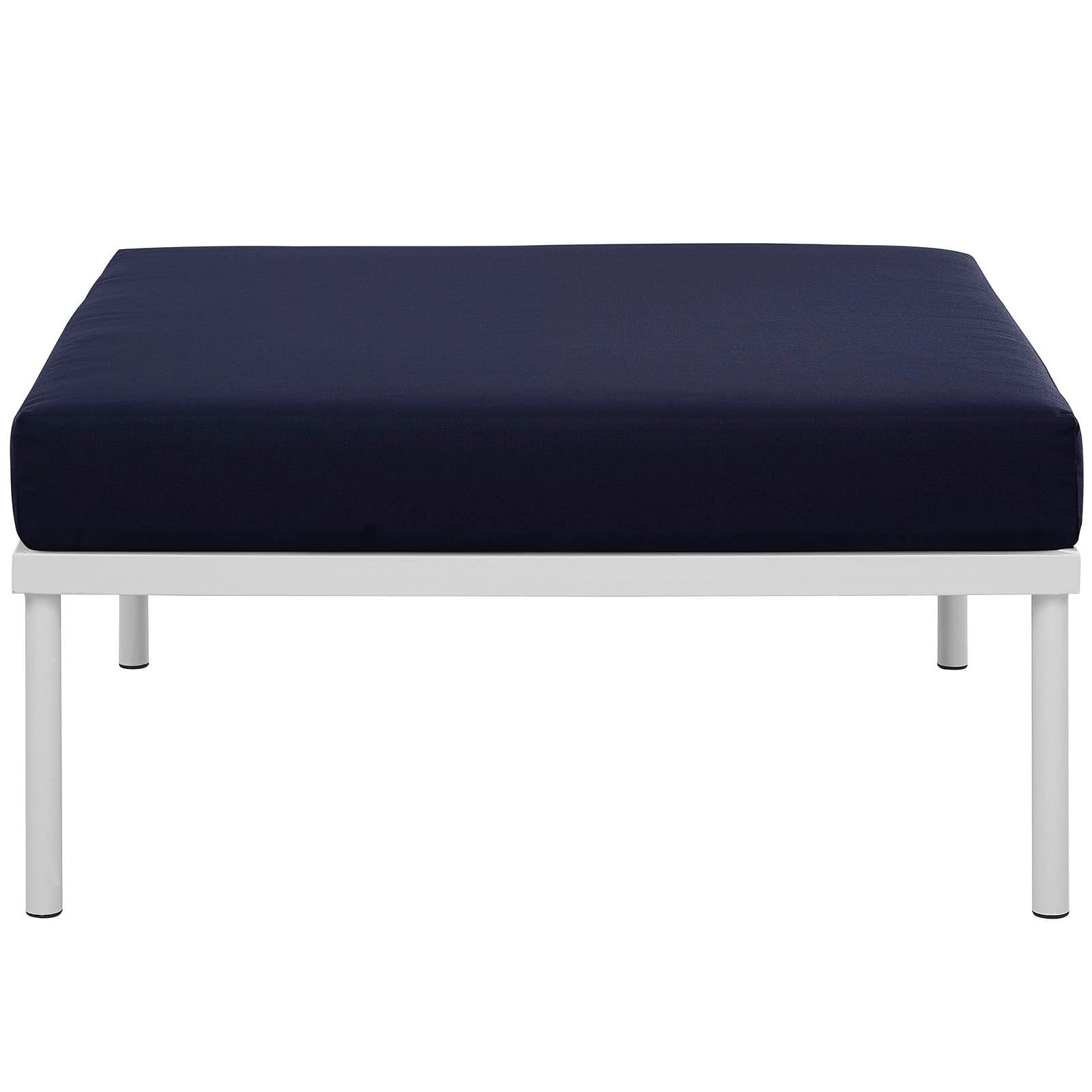 Harmony Outdoor Patio Aluminum Ottoman