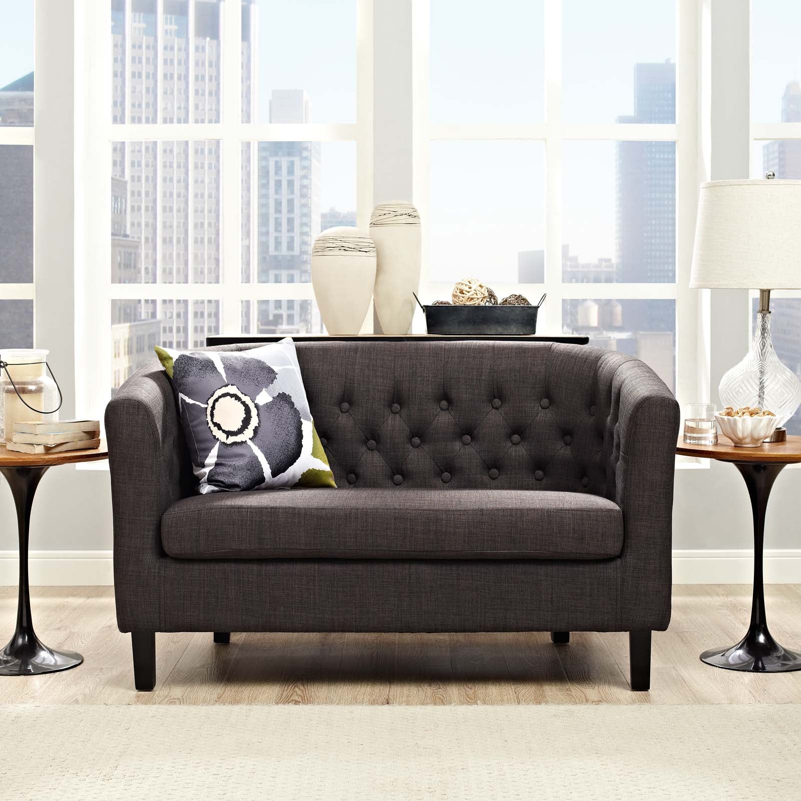 Prospect Upholstered Fabric Loveseat