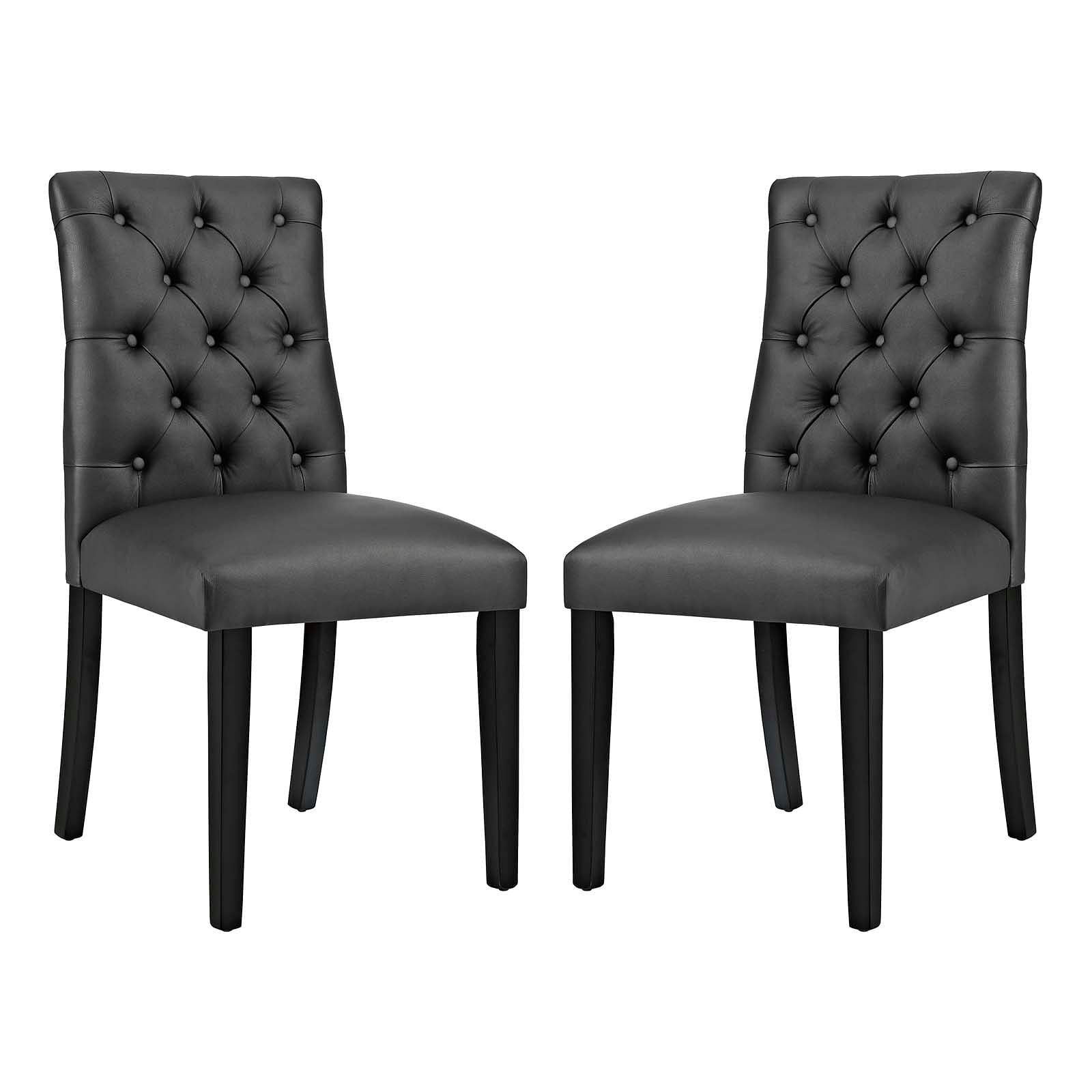 Duchess Dining Chair Vinyl Set of 2