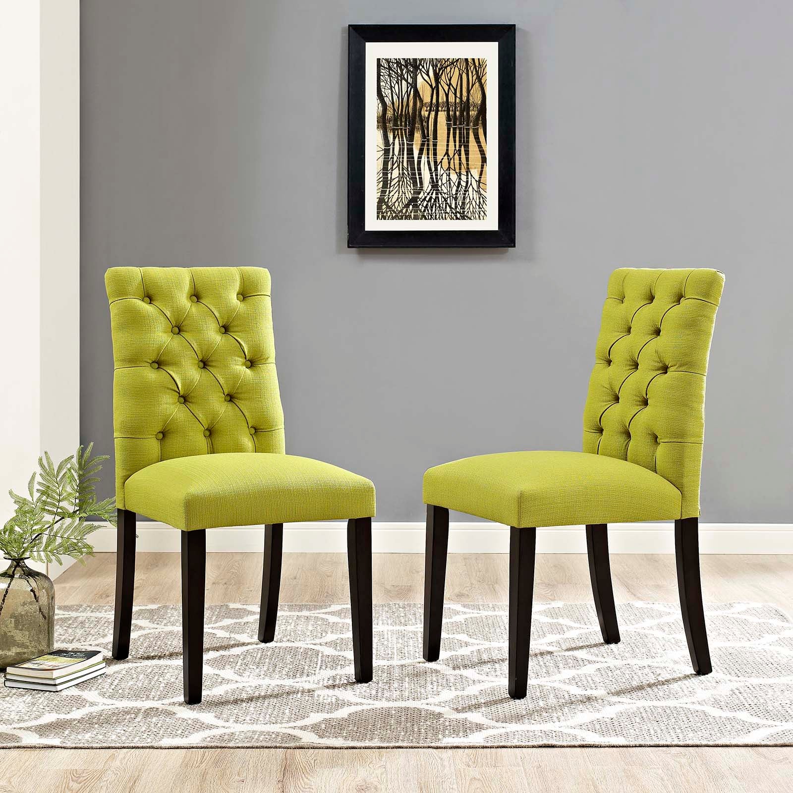 Duchess Dining Chair Fabric Set of 2