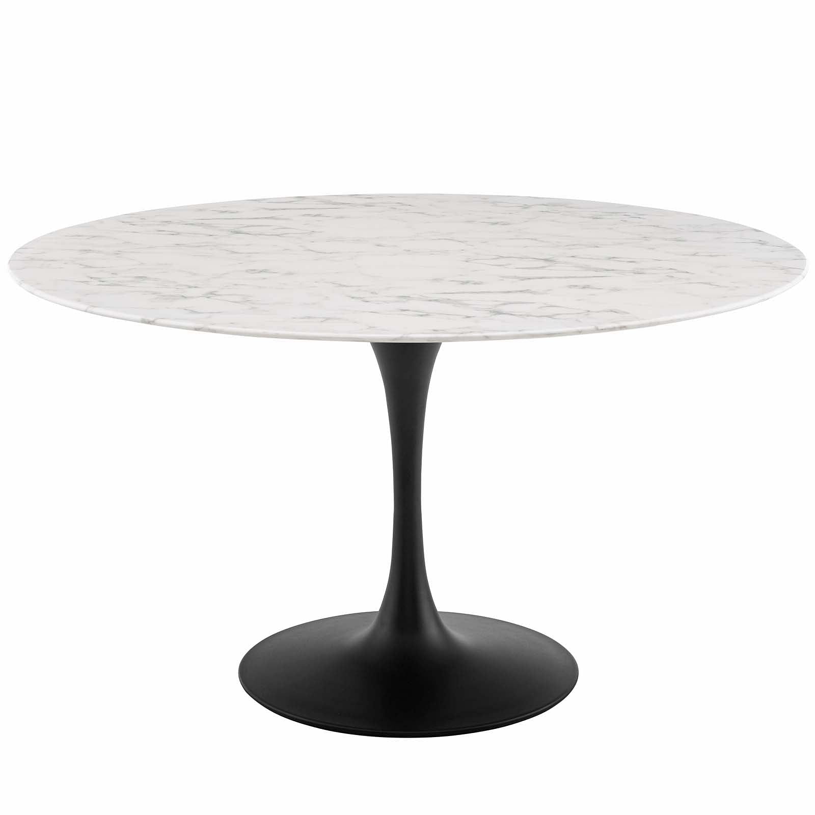 Lippa 54" Round Artificial Marble Dining Table