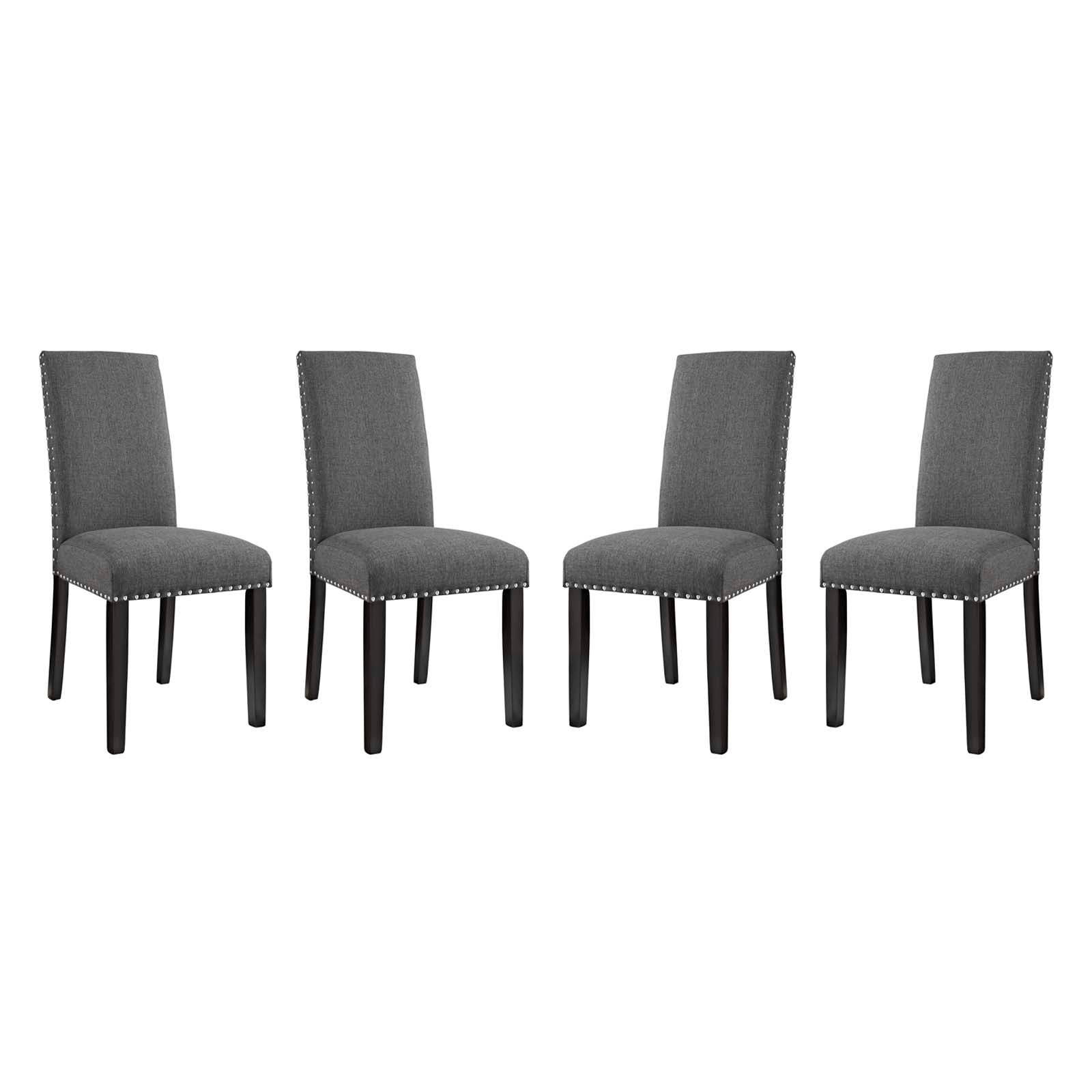 Parcel Dining Side Chair Fabric Set of 4