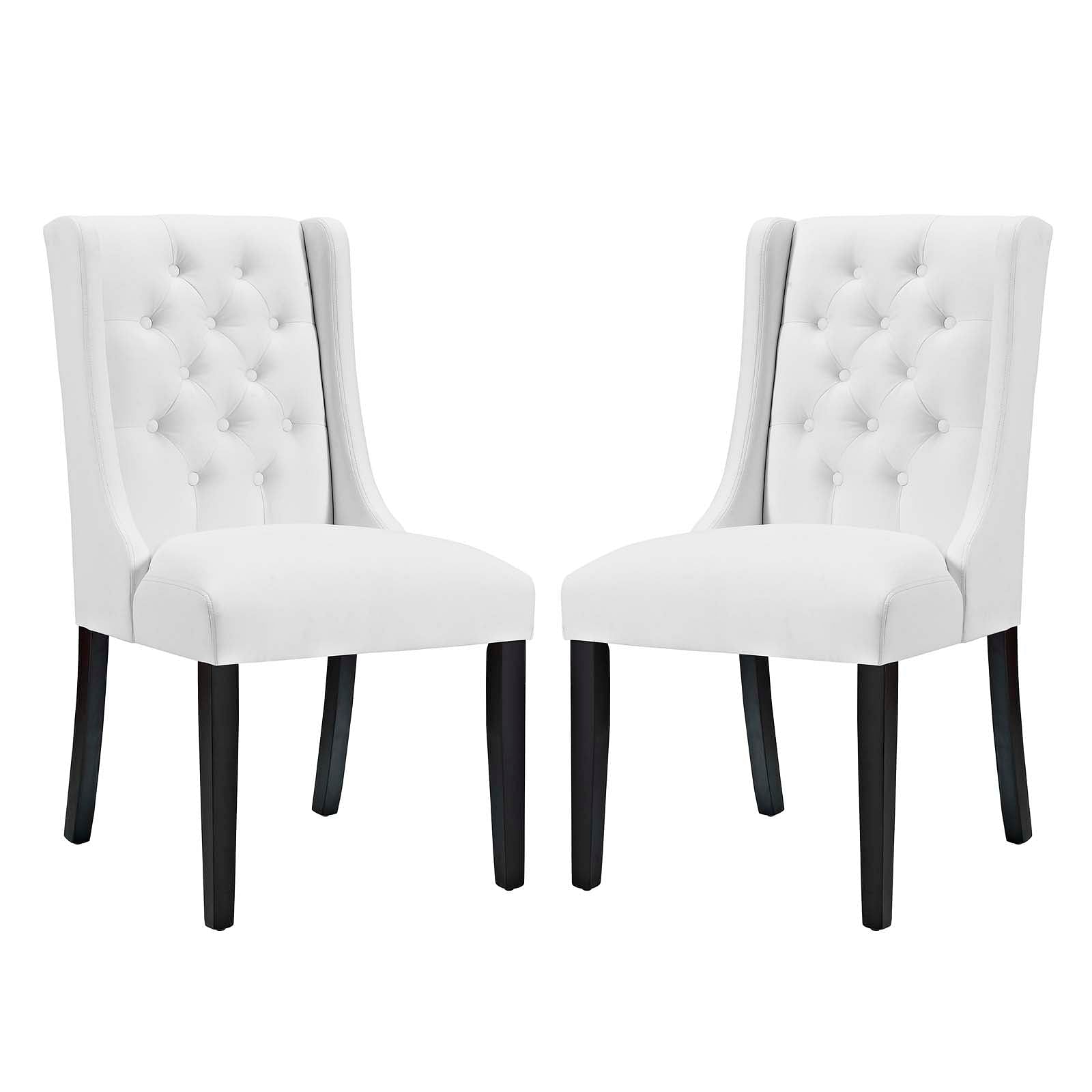 Baronet Dining Chair Vinyl Set of 2