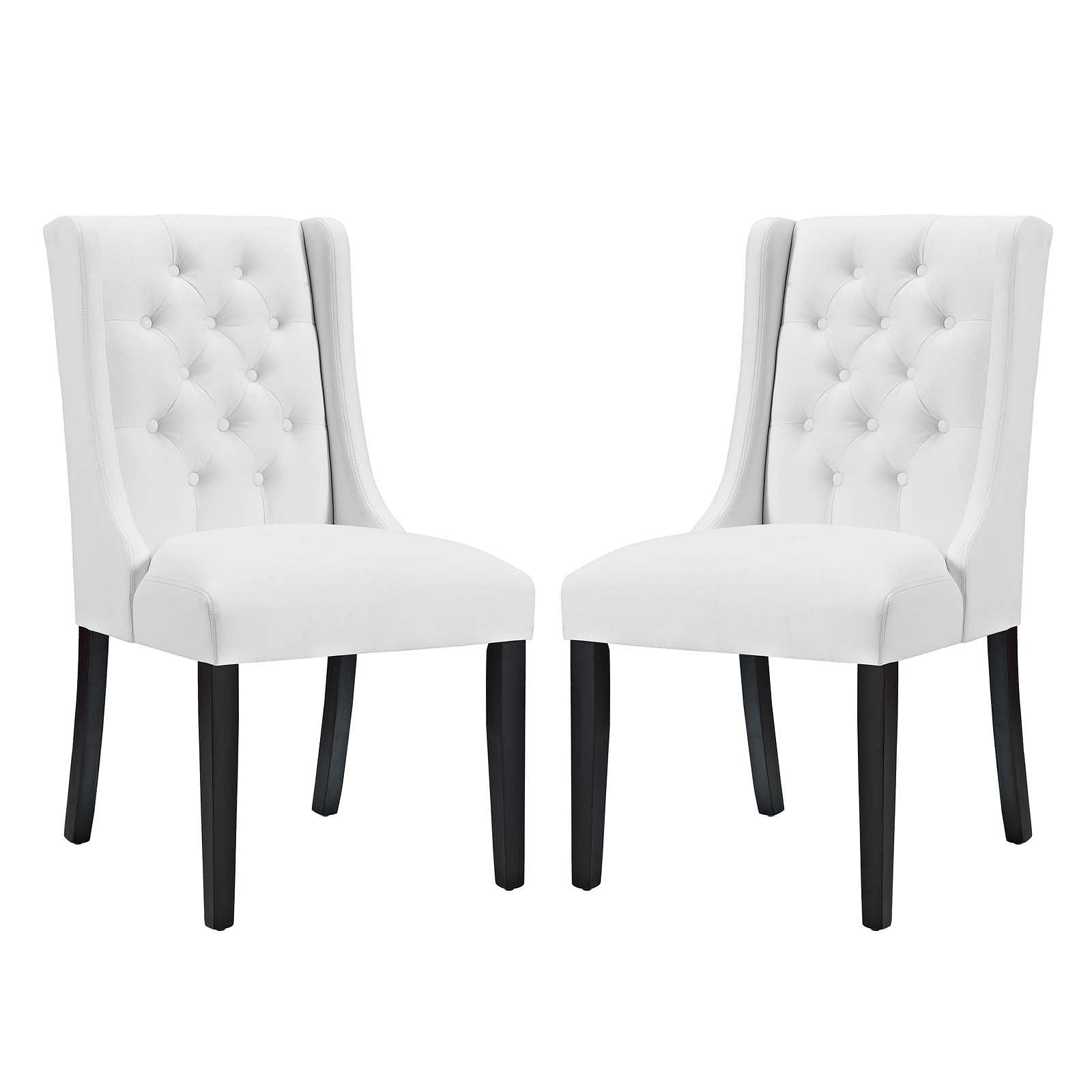 Baronet Dining Chair Vinyl Set of 2