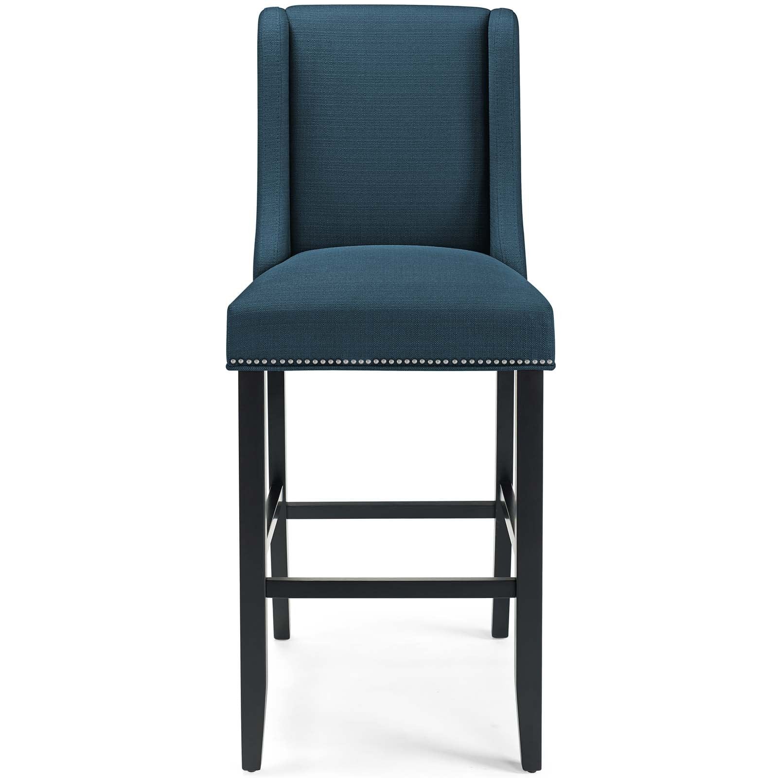 Baron Upholstered Fabric Bar Stool