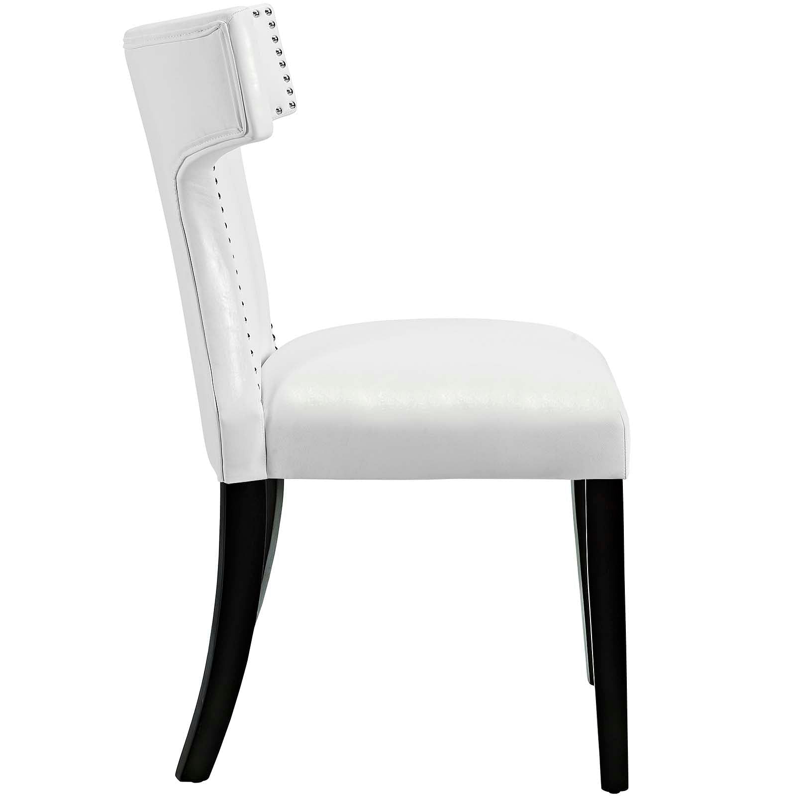 Curve Vinyl Dining Chair