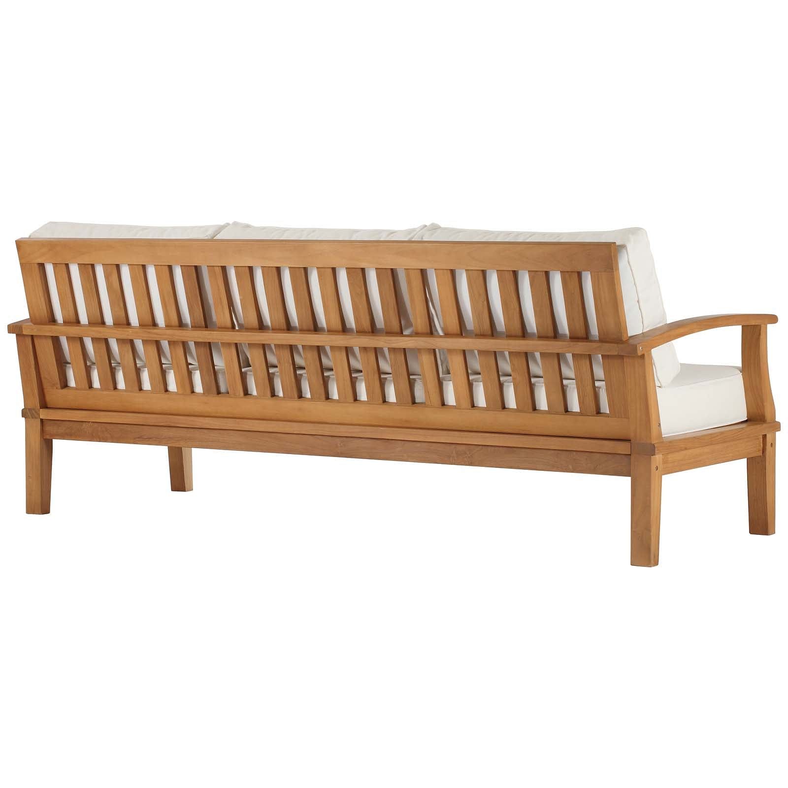 Marina Outdoor Patio Teak Sofa