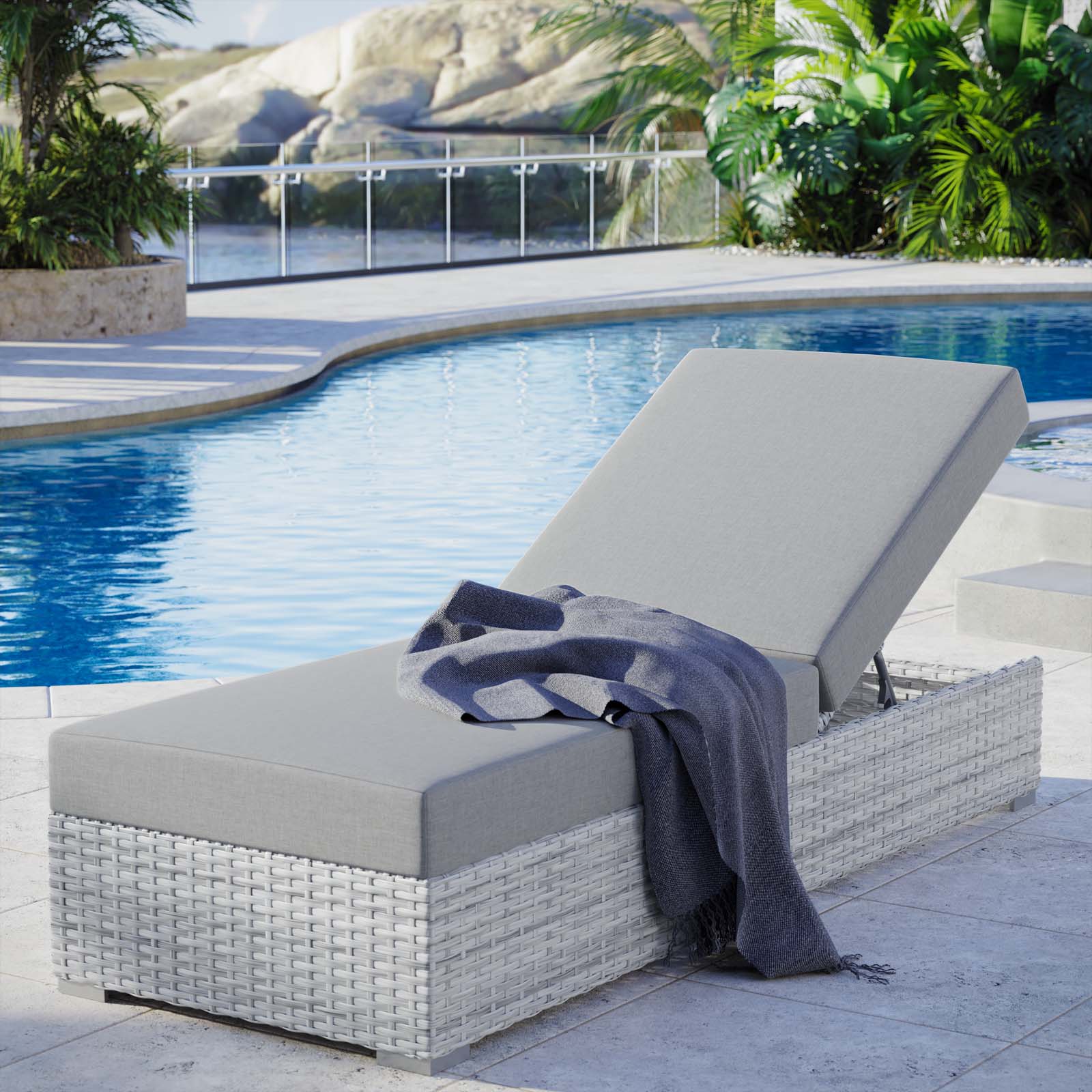 Convene Outdoor Patio Chaise