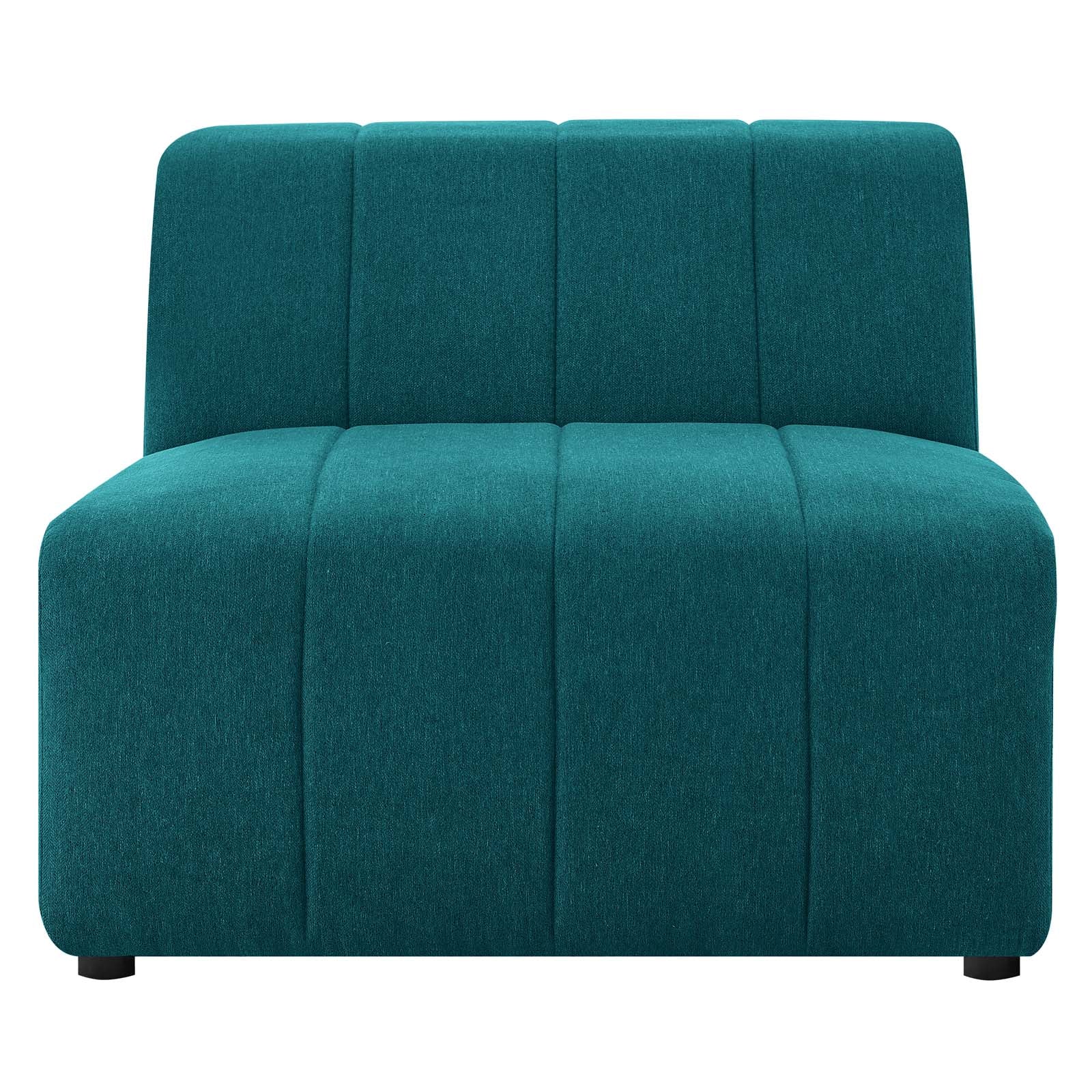 Bartlett Upholstered Fabric Armless Chair