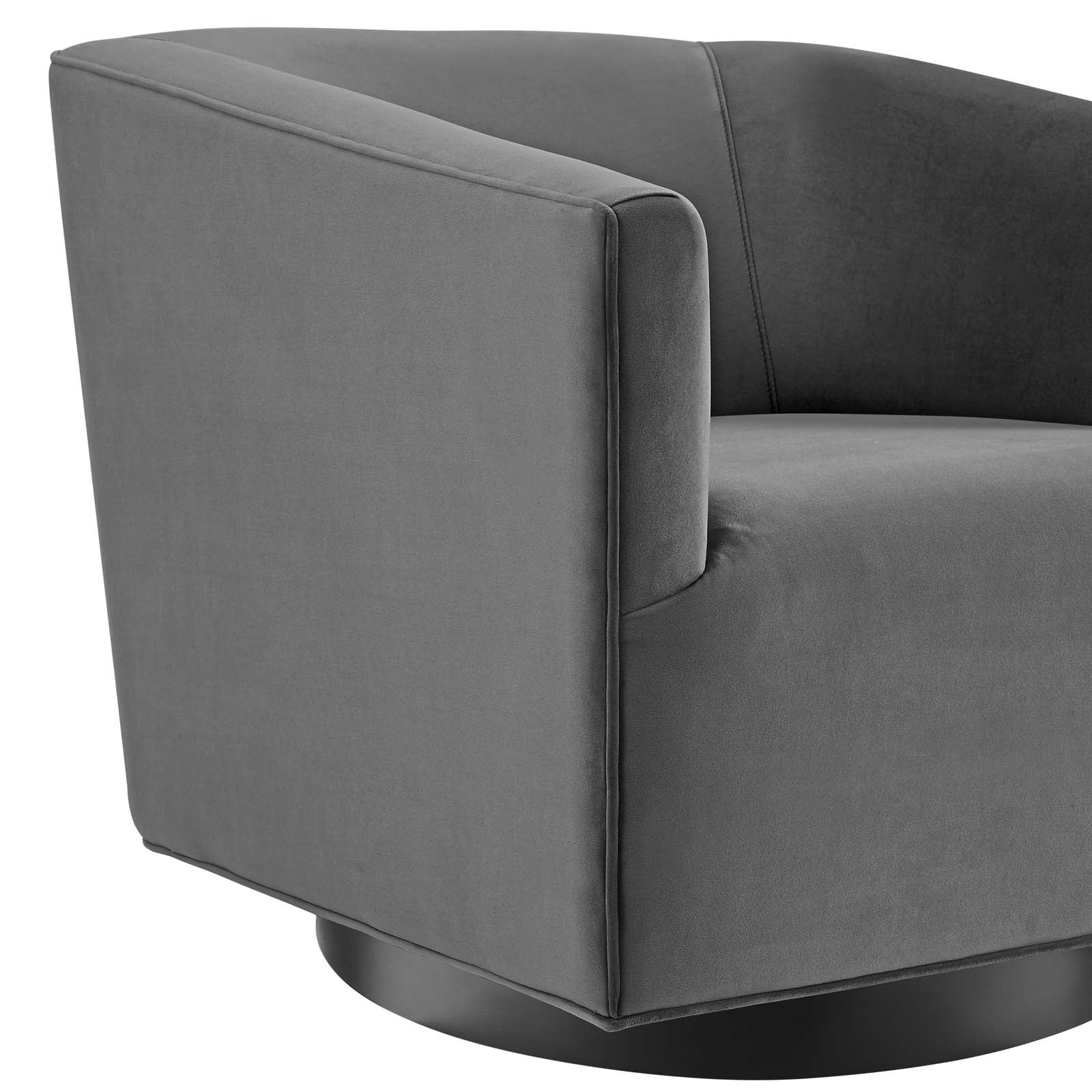 Twist Swivel Chair Performance Velvet Set of 2